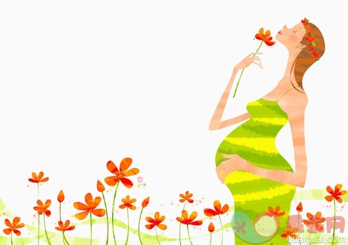 季节,花,仅一朵花,花朵,温带的花_gic12530782_a pregnant woman smelling on flowers_创意图片_Getty Images China