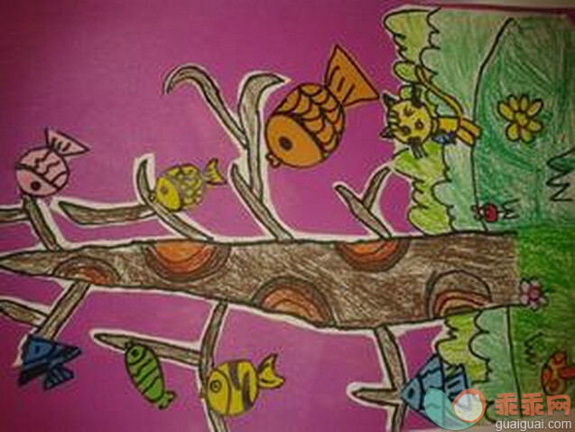 儿童童话故事《会长鱼的树》