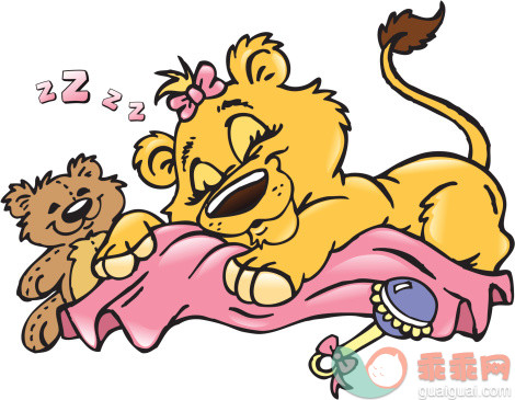 玩具,毛绒玩具,快乐,动物,毯子_165655697_Sleepy Little Lion_创意图片_Getty Images China