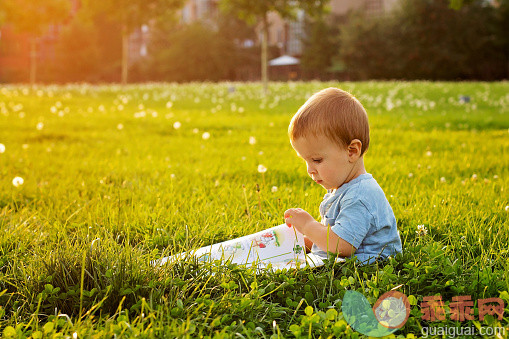 人,休闲装,教育,户外,书_560494451_Cute little boy, reading a book on sunset_创意图片_Getty Images China