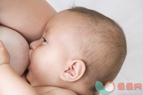2到5个月,25岁到29岁,哺乳,可爱的,家庭_gic14767583_Portrait of baby ( 1-6 months) sucking breast_创意图片_Getty Images China