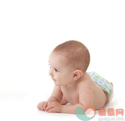 白色,人,图像,尿布,影棚拍摄_157428505_Baby on white_创意图片_Getty Images China